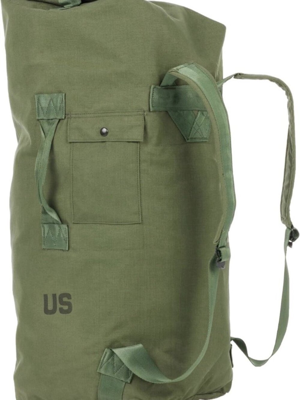 NEW Military Duffle Bag OD Green Nylon Sea Bag Carry Straps Army Duffel USGI